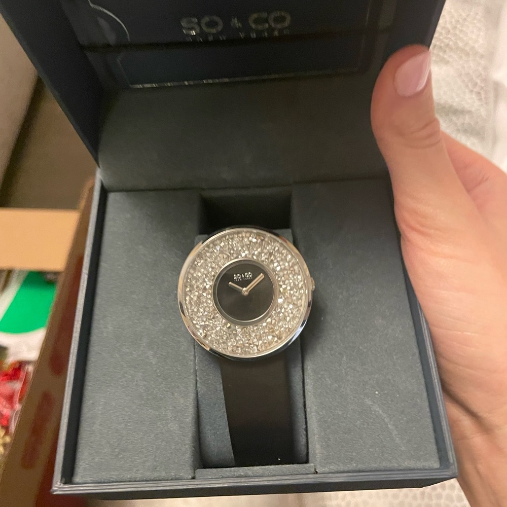 Womens Genuine Leather watch, So & Co